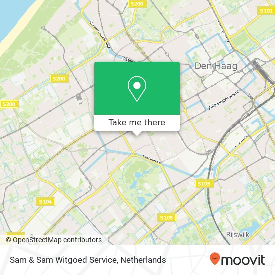 Sam & Sam Witgoed Service map