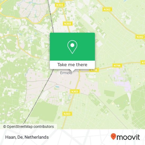 Haan, De map