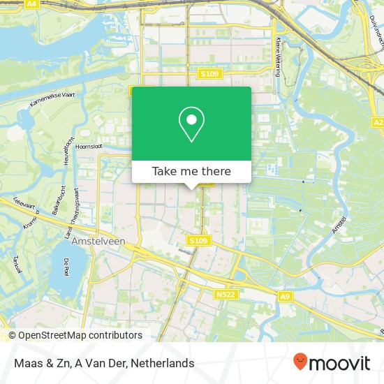 Maas & Zn, A Van Der map