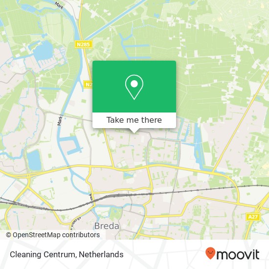 Cleaning Centrum map