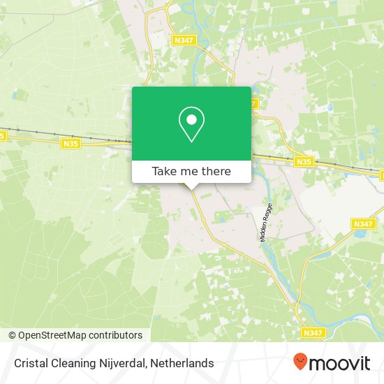 Cristal Cleaning Nijverdal map