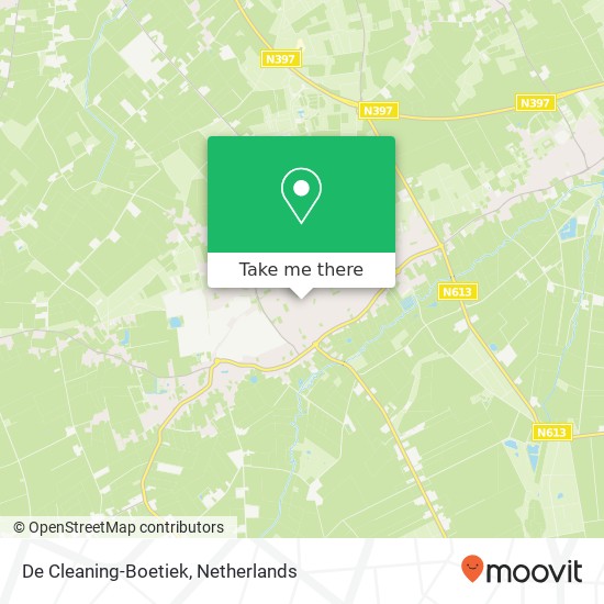 De Cleaning-Boetiek map