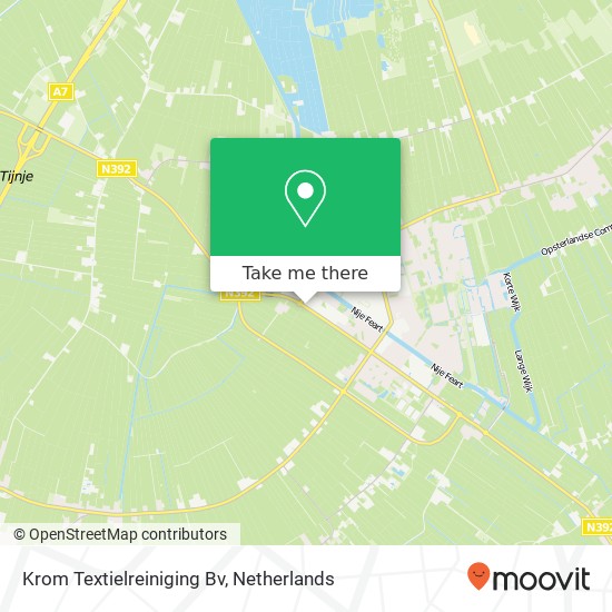 Krom Textielreiniging Bv map