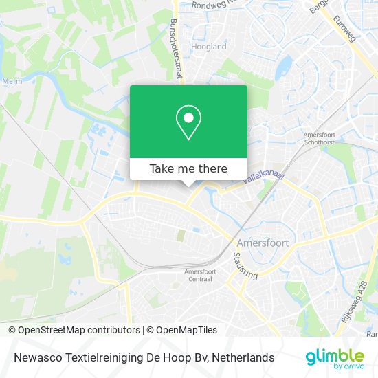 Newasco Textielreiniging De Hoop Bv Karte