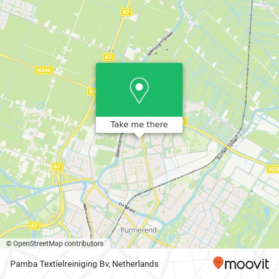 Pamba Textielreiniging Bv map