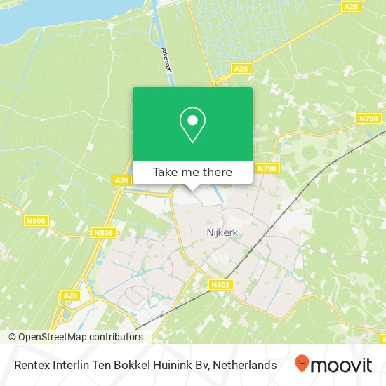 Rentex Interlin Ten Bokkel Huinink Bv map