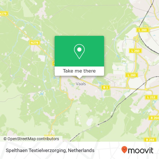 Spelthaen Textielverzorging map