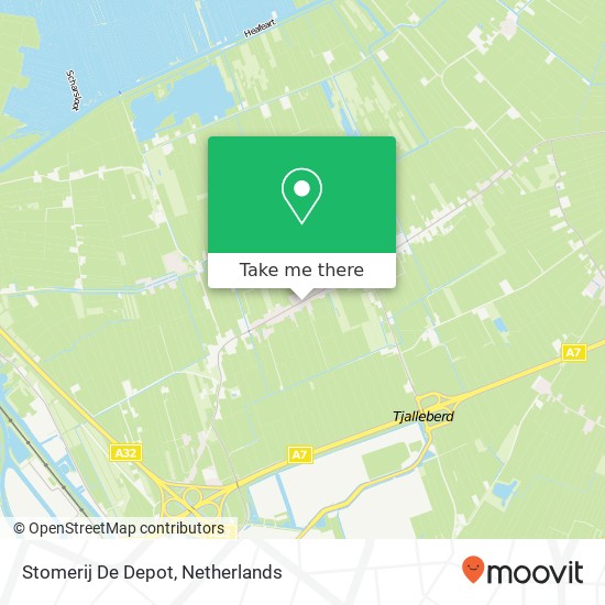 Stomerij De Depot map