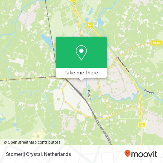 Stomerij Crystal map