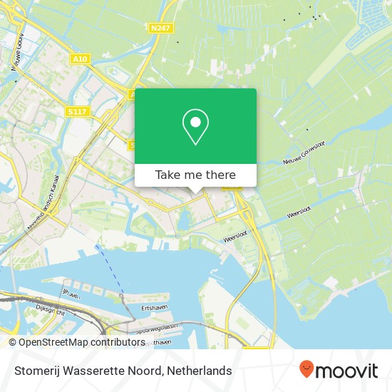 Stomerij Wasserette Noord map