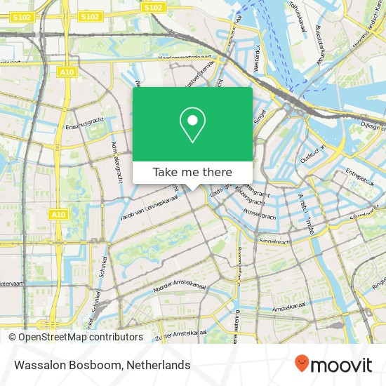 Wassalon Bosboom map