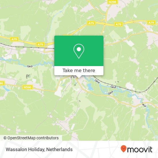 Wassalon Holiday map