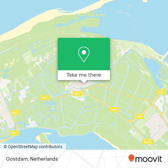 Oostdam map