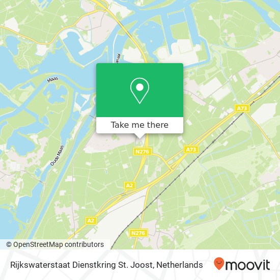 Rijkswaterstaat Dienstkring St. Joost map
