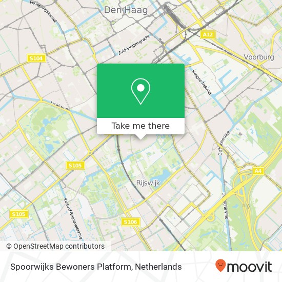 Spoorwijks Bewoners Platform Karte