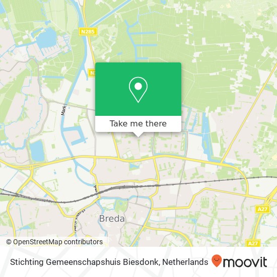 Stichting Gemeenschapshuis Biesdonk map