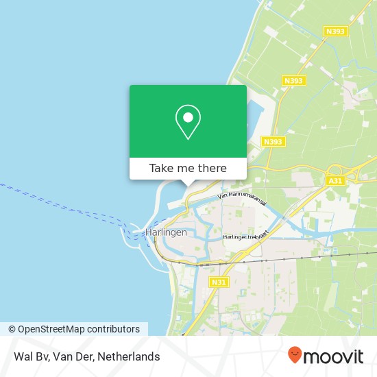 Wal Bv, Van Der map