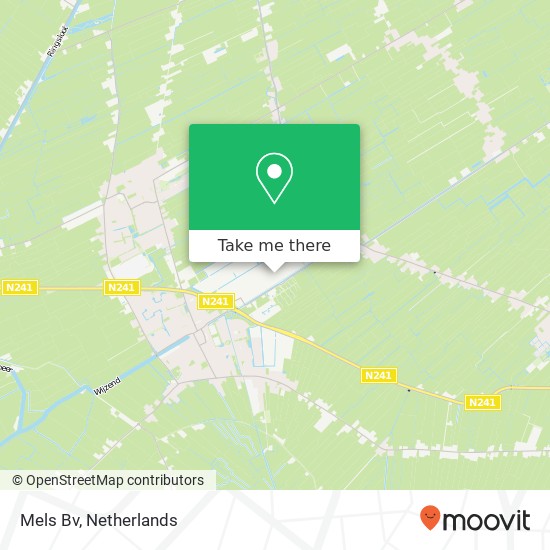 Mels Bv map