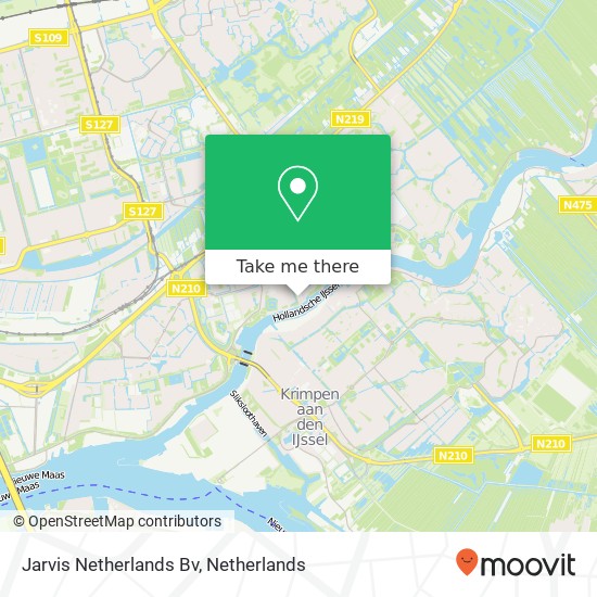 Jarvis Netherlands Bv map