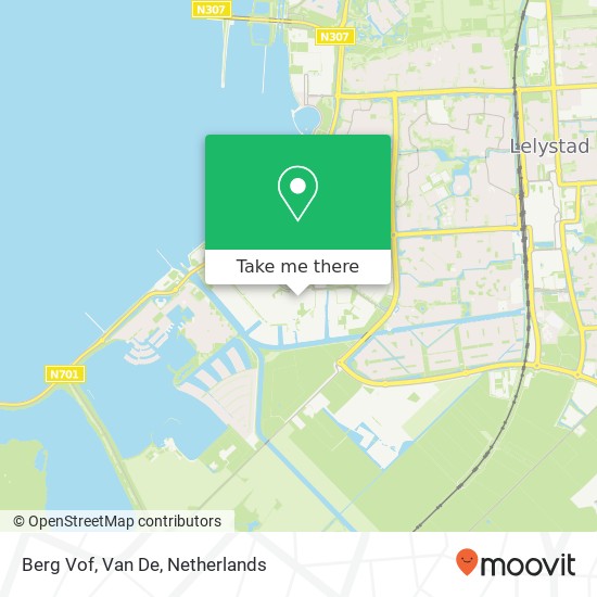 Berg Vof, Van De map