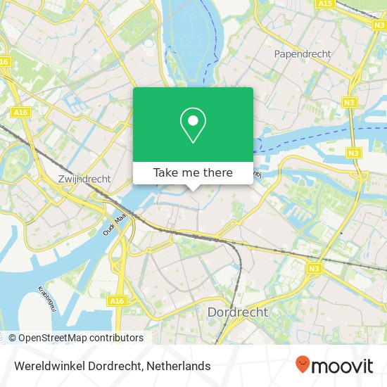 Wereldwinkel Dordrecht map