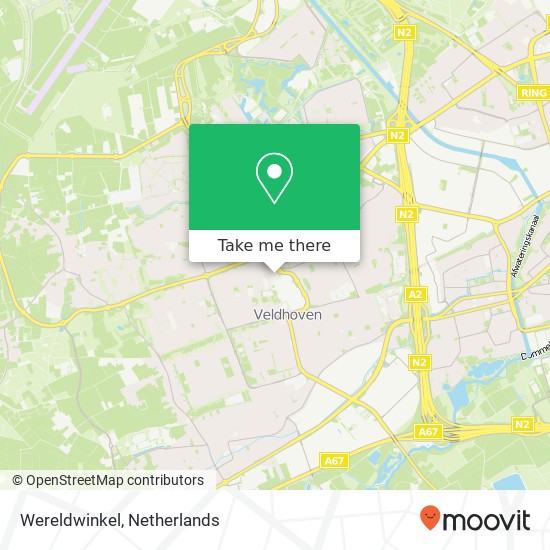 Wereldwinkel map