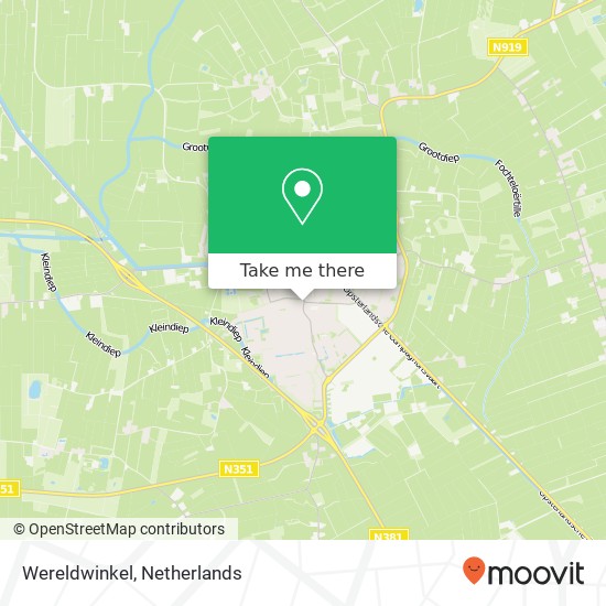 Wereldwinkel Karte