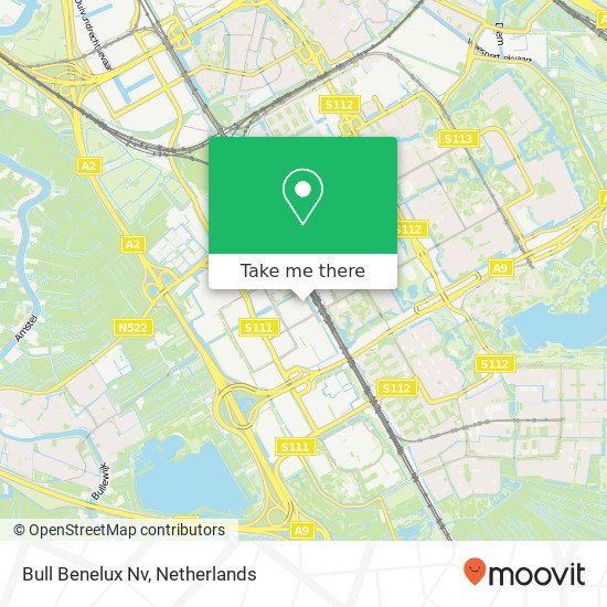 Bull Benelux Nv map