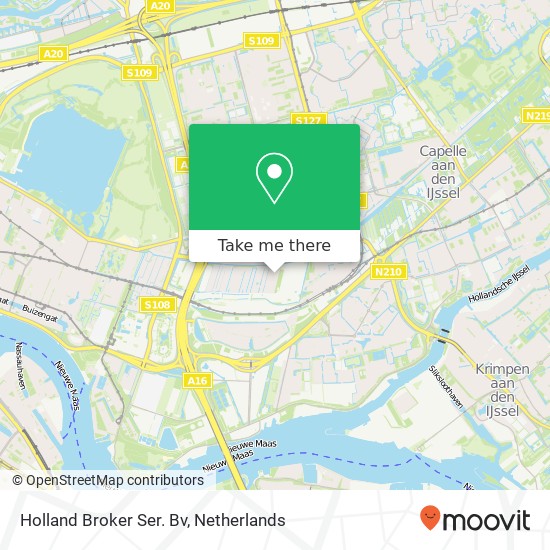Holland Broker Ser. Bv map