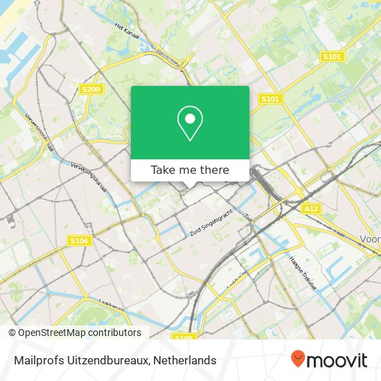 Mailprofs Uitzendbureaux map