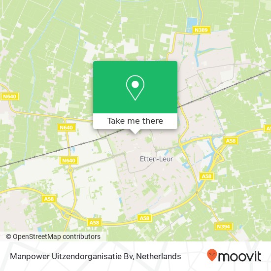 Manpower Uitzendorganisatie Bv map