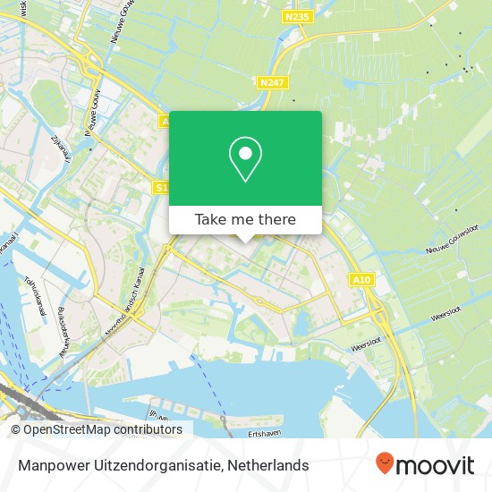 Manpower Uitzendorganisatie map