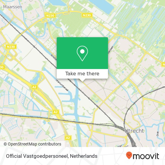 Official Vastgoedpersoneel map