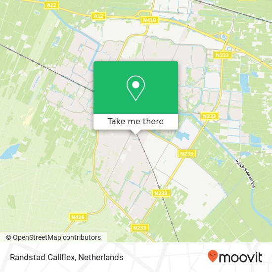 Randstad Callflex map