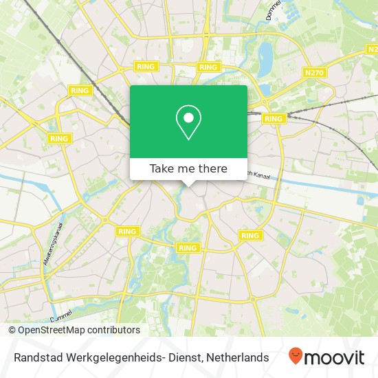 Randstad Werkgelegenheids- Dienst map