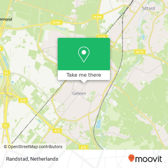 Randstad map