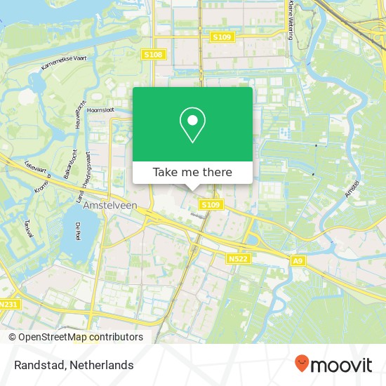 Randstad map