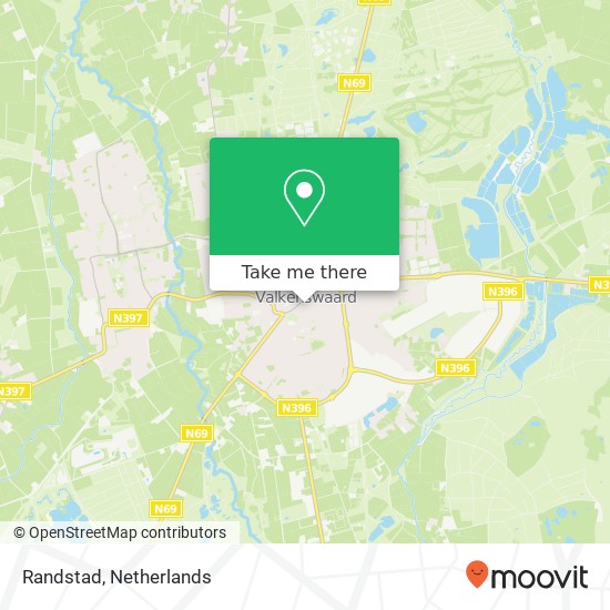 Randstad map