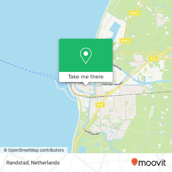 Randstad map