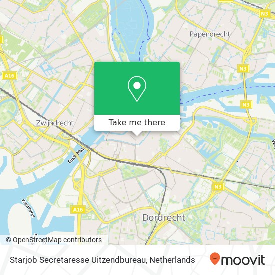 Starjob Secretaresse Uitzendbureau map