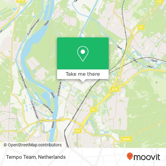 Tempo Team map