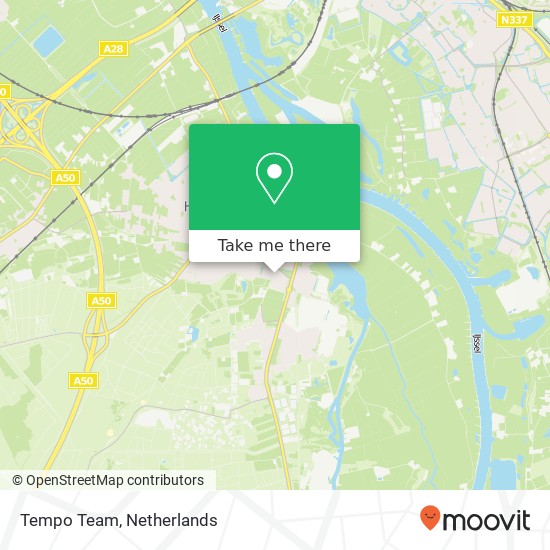 Tempo Team map