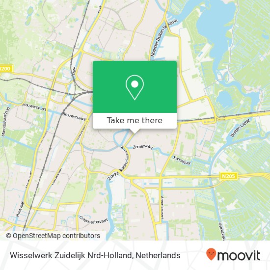 Wisselwerk Zuidelijk Nrd-Holland map