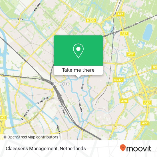 Claessens Management map