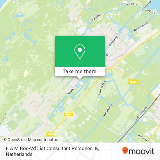 E A M Bos-Vd List Consultant Personeel & map