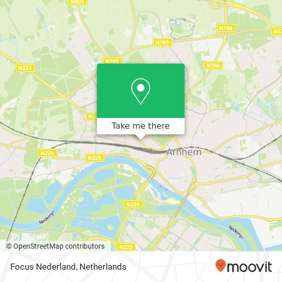 Focus Nederland map
