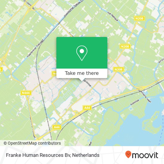 Franke Human Resources Bv map