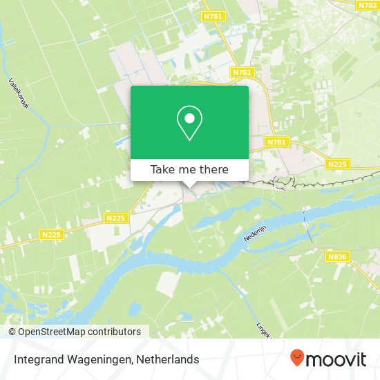 Integrand Wageningen map