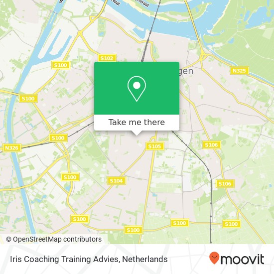 Iris Coaching Training Advies map