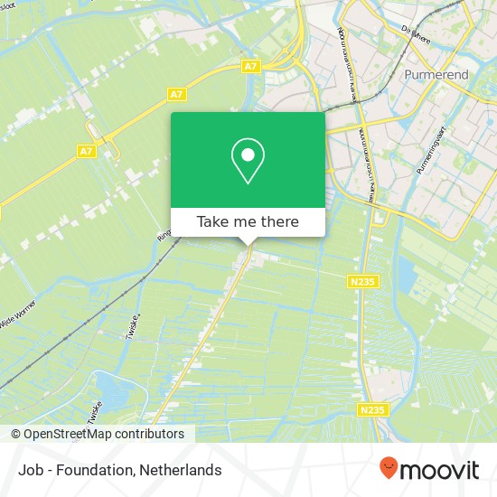 Job - Foundation map